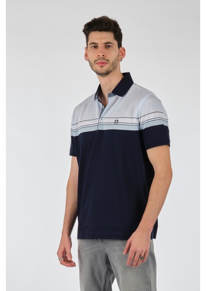 Minimalist Polo Yaka Kısa Kol Erkek T-Shirt - Günlük Stil indirimleri