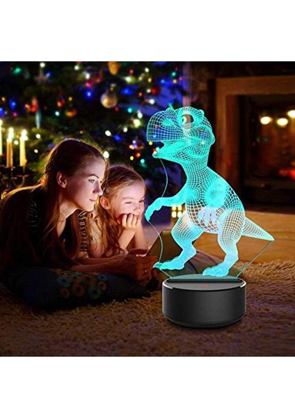 3D LED Gece Lambası (Yurt Dışından)