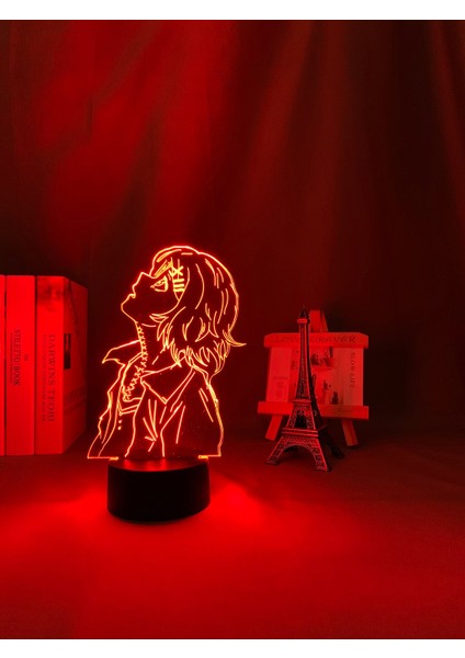 3D LED Gece Lambası (Yurt Dışından)