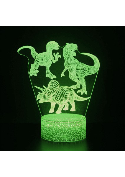 3D LED Gece Lambası (Yurt Dışından)