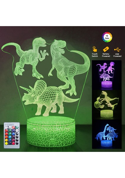 3D LED Gece Lambası (Yurt Dışından) fiyatları