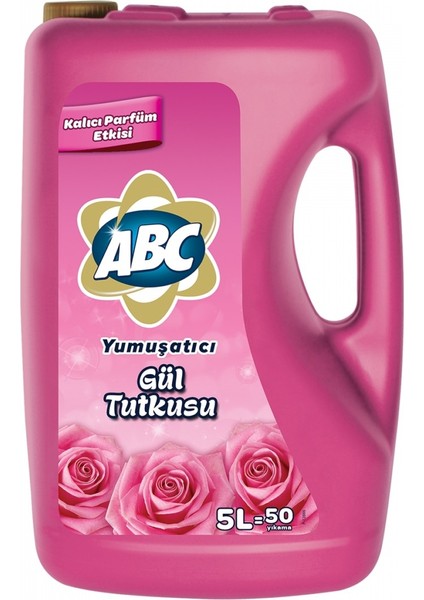 Çamaşır Yumuşatıcı 5 lt Gül Tutkusu 4’lü