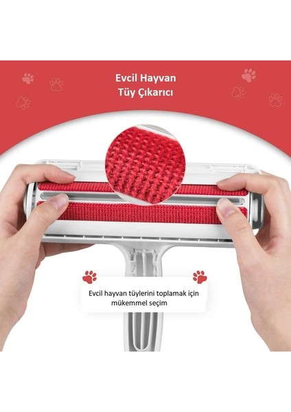 Hazneli Tüy Toplayıcı Rulo Gırgır