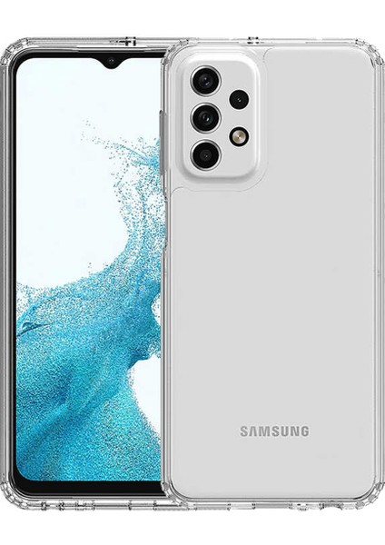 Samsung Galaxy A13 Kapak Şeffaf Airbag Antishock Köşe Korumalı Silikon Kılıf