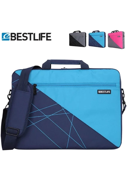 Bestlife Notebook Laptop Çantası - Mavi/açık 15.6 Inç Mavi