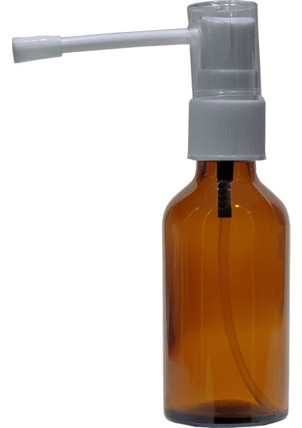 2 Adet 30 ml Ağız ve Burun Sprey Boş Cam
