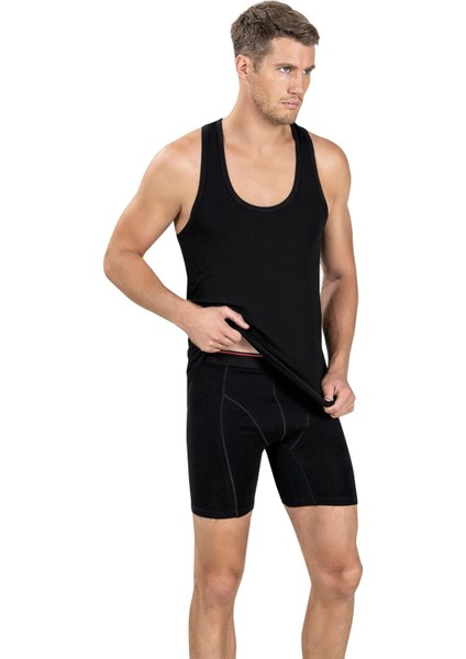 Erkek Pamuklu Likralı Atlet 147 - 6 Adet