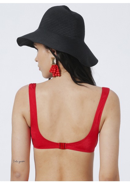 Brade Kırmızı Kadın Bikini Üst fırsatları