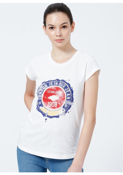 T-Shirt, Xs, Ekru