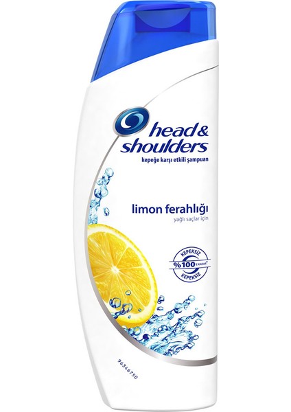 Head & Shoulders Şampuan 350 Ml Limon Ferahlığı X 3 Adet