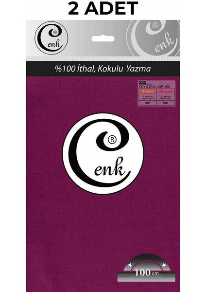 Dikişsiz Düz Yazma 100 cm 2 Li 025