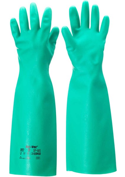 Solvex 37-185 Kimyasal Dirençli Uzun Iş Eldiveni