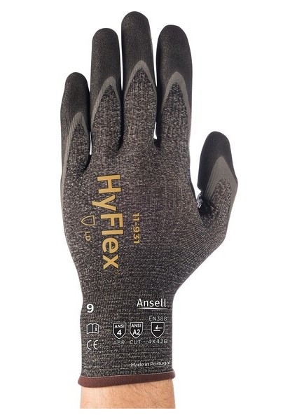 Hyflex 11-931 Kesilmeye Dayanıklı ve Yağ Tutmaz Iş Eldiveni modelleri