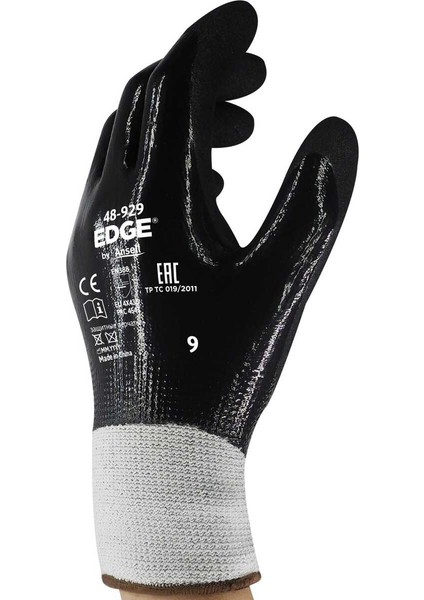 Edge 48-929 Nitril Kaplı Yağ Tutmayan ve Çok Amaçlı Koruma Iş Eldiveni fiyatları