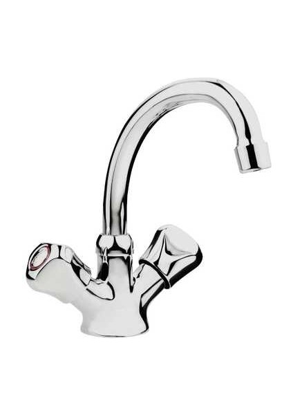 Antik Tek Gövde Lavabo Bataryası