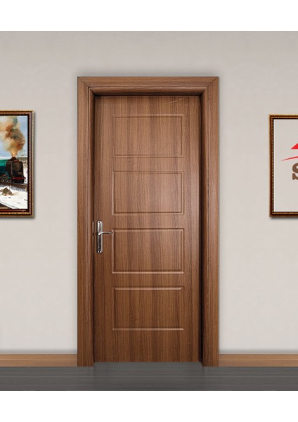 Imalatçıdan Pvc Membran Kapı Iç Mekan Kapısı Ahşap Oda Kapısı