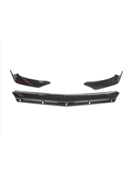 Renault Megane 1 1993-2003 4 Parça Siyah Ön Ek Piano Black Lip