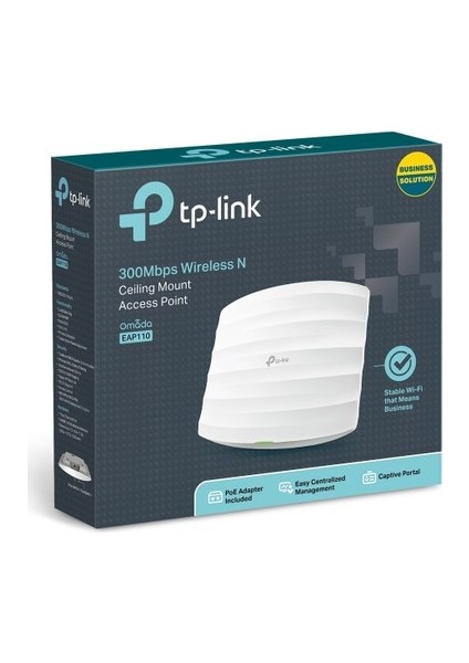 Net-TP-LINK EAP110 Access Point 300MBPS Wifi Tavan