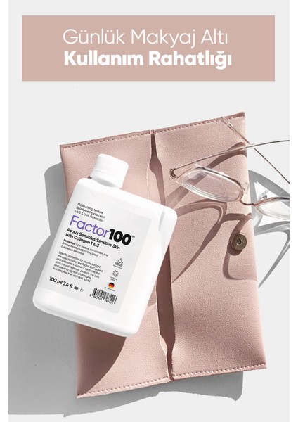 FACTOR100 Sun Screen Cream SPF50+ Içerikli Güneş Bariyeri