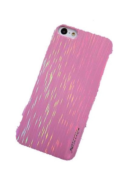 Nillkin iPhone SE/5S/5 Nillkin Colorful Sert Kauçuk Kılıf Pembe