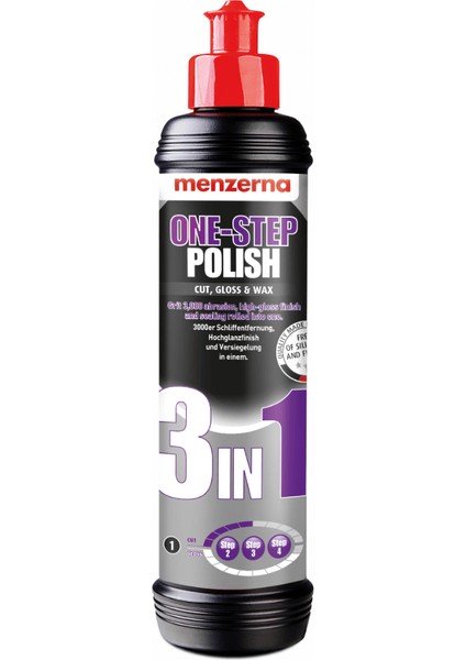 One Step Polish 3in1 Hepsi Bir Arada Pasta Cila 250ml