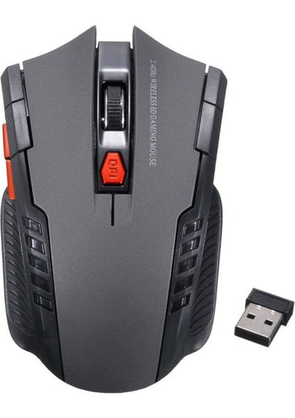 USB Alıcılı Oyuncu 2000DPI Mouse ile 2.4ghz Kablosuz Fare (Yurt Dışından)