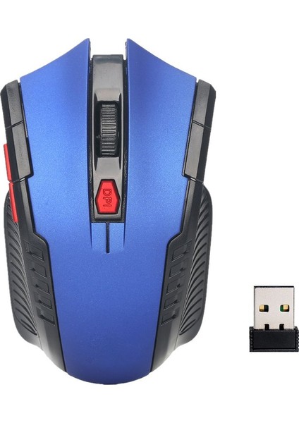 USB Alıcılı Oyuncu 2000DPI Mouse ile 2.4ghz Kablosuz Fare (Yurt Dışından)