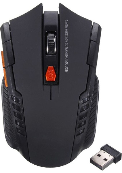 USB Alıcılı Oyuncu 2000DPI Mouse ile 2.4ghz Kablosuz Fare (Yurt Dışından)