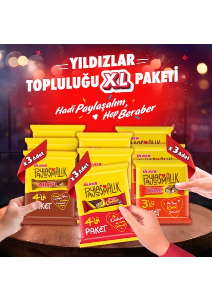 Yıldızlar Topluluğu Çikolata Paketi xl