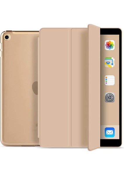 Apple iPad 7. 8. ve 9. Nesil 10.2" inç Kılıf + Ekran Koruyucu + Kalem 360 Derece Tam Koruma Ön ve Arka Smart Akıllı Uyku Modlu Kapak Tablet Kılıfı