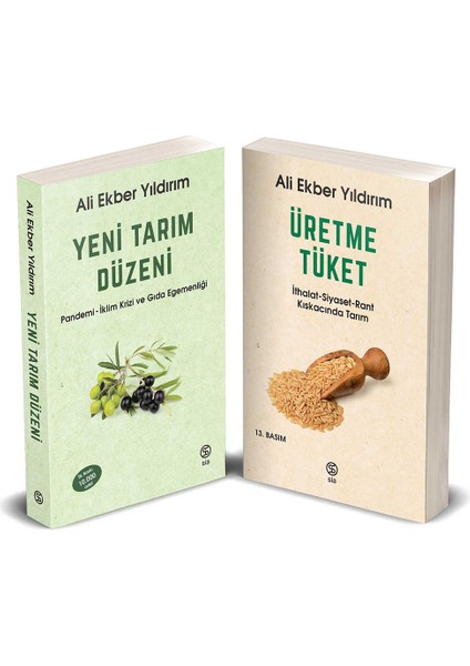 Üretme Tüket - Yeni Tarım Düzeni Ikili Set - Ali Ekber Yıldırım