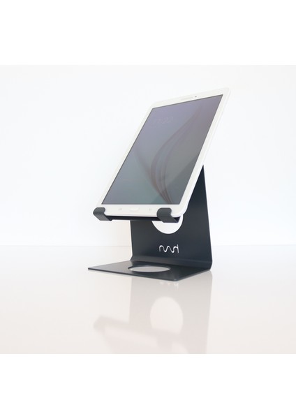 - Tablet Standı - Tablet Tutucu - Kitap Tutucu - Metal - Antrasit Gri - STS1