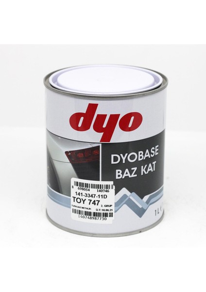 Dyobase Baz Kat Turkuaz Metalik-Toy 747 - 1l