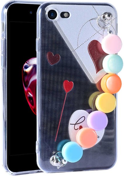 Apple iPhone Se Kılıf Ema Şık Özel Tasarım Silikon Kapak