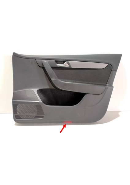 VW Golf MK6 2009-2012 Kapı İçi Alt Reflektör Camı Kırmızı 1K0947419A