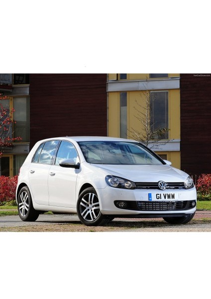VW Golf MK6 2009-2012 Kapı İçi Alt Reflektör Camı Kırmızı 1K0947419A