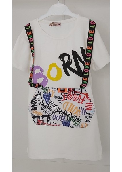 Kız Çocuk BLUZ-TUNİK-BEYAZ-6012 fırsatları