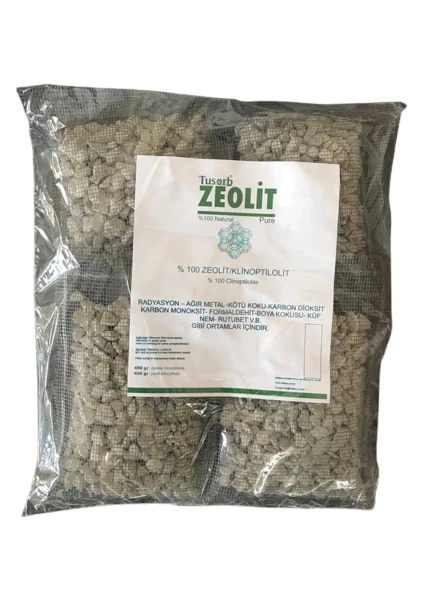 Zeolit Koku ve Nem Alıcı Taşlar 4 Lü Paket  (4*100GR)