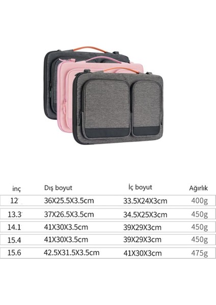 Taşınabilir Büyük Kapasiteli Laptop Bilgisayar Çantası (Yurt Dışından) indirimleri