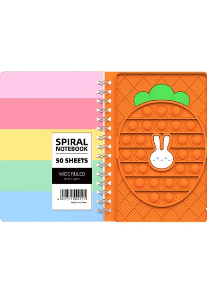 Kız Çocuk Spiral Defter Not Defteri (Yurt Dışından)