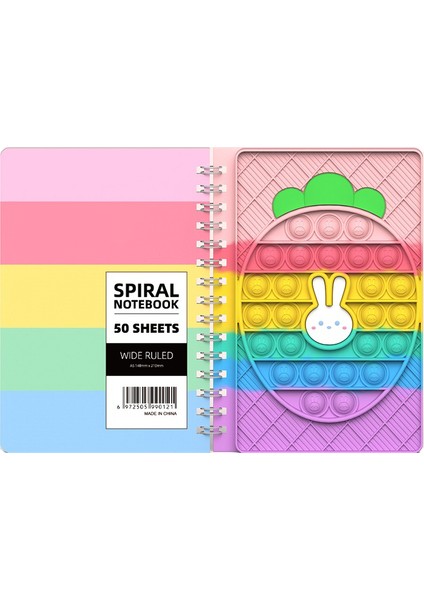 Kız Çocuk Spiral Defter Not Defteri (Yurt Dışından)