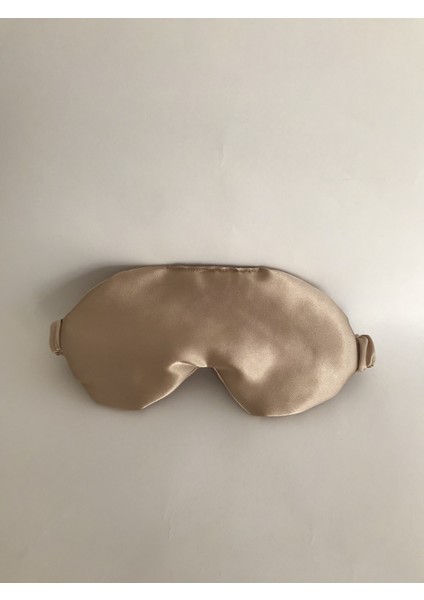 Bej Saten Uyku Makesi /Uyku Gözlüğü /Göz Bandı fiyatları