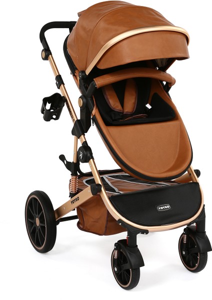 Capsule Egg Travel Sistem Bebek Arabası Kahve Rose