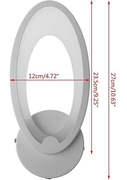 LED Duvar Lambası Aplik (Yurt Dışından)