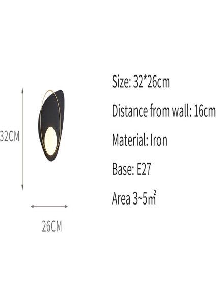 LED Duvar Lambası Aplik (Yurt Dışından)