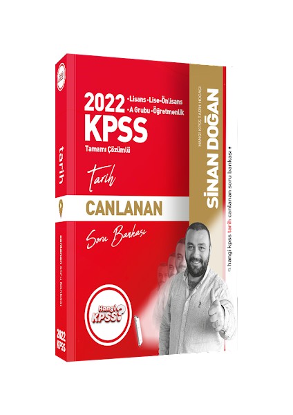 2022 KPSS Tarih 15'li Deneme Sınavı Tamamı Çözümlü