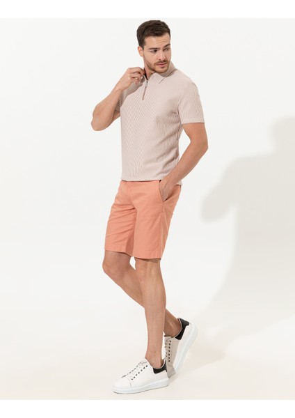 Erkek Somon Regular Fit Bermuda Şort 50251541-VR047 modelleri