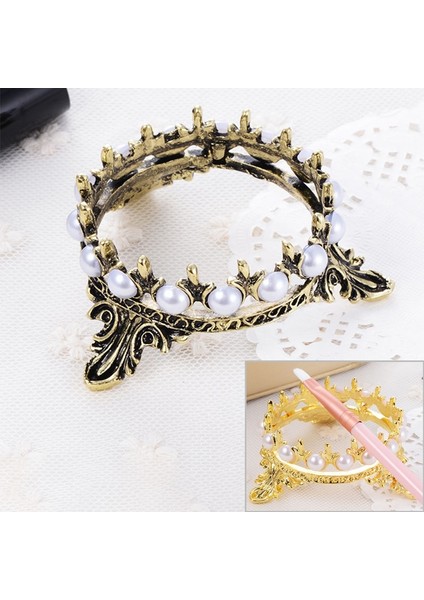 Nail Art Fırça Kalem Tutucu (Vintage Gold) (Yurt Dışından)
