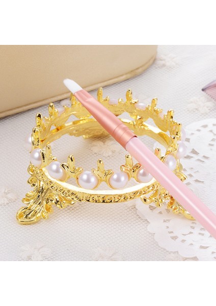 Nail Art Fırça Kalem Tutucu (Vintage Gold) (Yurt Dışından) fırsatları