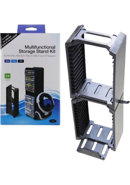 Ps4 Multi Fonksiyonel Stand Vr Gözlük Kulaklık ve Oyun Standı (Ps4 Serisi / Xbox One S Uyumlu)